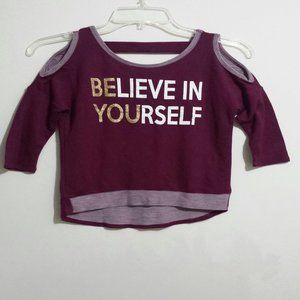 Jenna & Jessie "Believe in Yourself" Top